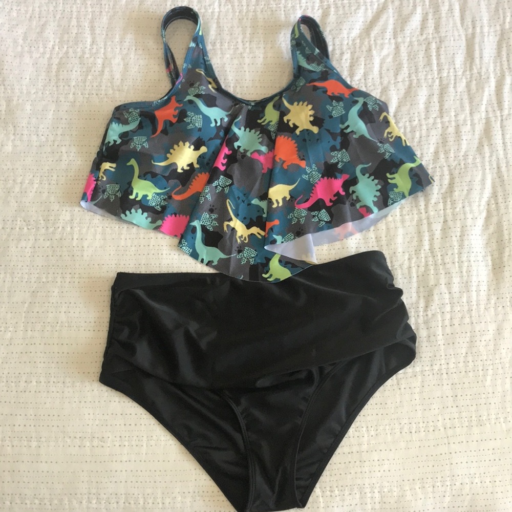 Dinosaur Tankini Bathing Suit